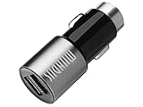 MUNDUS Safety Hammer 2 Smart USB Ports Car Charger [2.4A/12W] - [Gray] for Smart Mobile Phone: iPhone / Android Phone, iPads and other devices