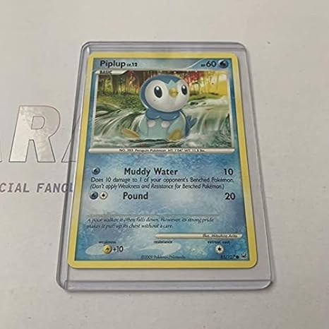 Amazon ポケモンカードゲーム ポッチャマ Piplup 英語版 アメリカ おもちゃ おもちゃ
