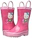 Sanrio Hello Kitty Girl's Pink Rain Boots (Toddler/Little Kid) (11 M US Little Kid)