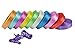 10 Pack Crimped Curling Ribbon Colorful Assorted for Gifts Package Wrapping,Bows, Crafting, Wedding,Party (3/8 Inch Multicolor)