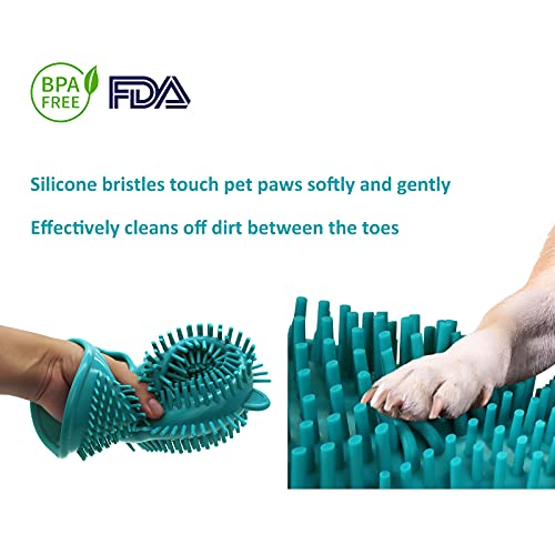 Dog Paw Cleaner, Paw Washer for Dogs Large and Medium, Portable Dog