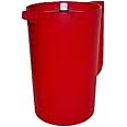 Tupperware Pitcher Classic Push-Button Style 1 Gallon Red