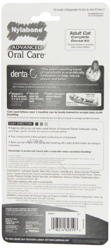 Nylabone Advanced Oral Cat Dental kit