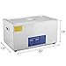 Mophorn Ultrasonic Cleaner 30L Ultrasonic Cleaner for Cleaning Eyeglasses Dentures Commercial Industrial Ultrasonic Cleaner with Digital Heater Timer and Cleaner Basket (30 Liter)