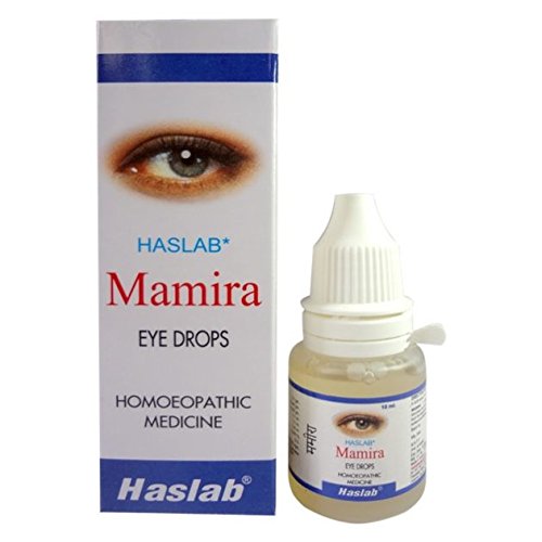 Haslab Mamira Eye Drops for conjunctivitis, blurred vision etc - 10ml Pack (Best Drops For Conjunctivitis)