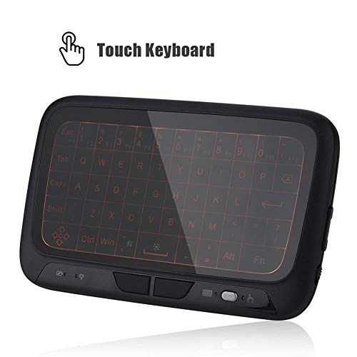 Ciglow Mini Wireless Touch Screen Keyboard 2.4G Backlit Keyboard for PC, Tablet, HTPC, IPTV, Internet TV, Smart TV, for Google TV, Android TV