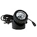 Commart Waterproof Solar Powered LED Spotlight Spot Light Lamp Garden Pool Pond Outdoor