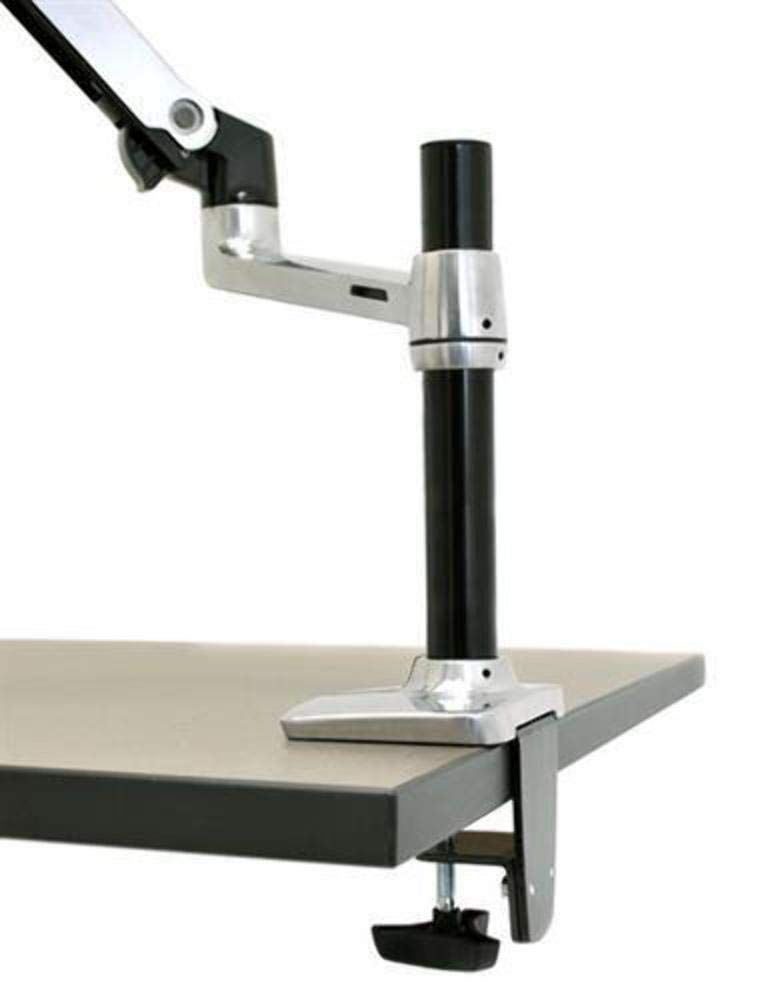 Ergotron LX Desk Monitor Arm, Tall Pole 25Inch Extension, Polished