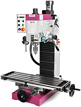Fresatrice Fresa Da Banco Sogi S3 75 Motore In Cc E Avanzamento Amazon It Fai Da Te