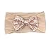 Alead Baby Girl Headbands with Bow Elastics Head Wrap Hair Accessories for Infant (color-2)