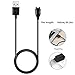 AFUNTA Charging Cable & Charger Port Protectors Compatible Fenix 5 5S 5X, Replacement Data Sync Cord & Anti Dust Plugs for Forerunner 935 Approach S60 Quatix5 Vivoactive 3 Vivosport D2 Charlie