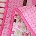 Wowelife Baby Pink Butterfly 7 Piece Baby Girl Bedding Crib Sets(Pink Butterfly)
