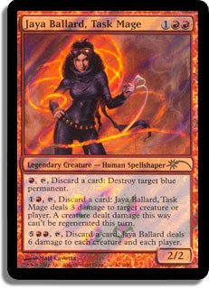 Magic The Gathering - Jaya Ballard, Task Mage - Unique & Misc. Promos