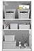 Creative Scents Fabric Decorative Storage Basket (Gray Birch)