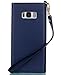 Galaxy S8 Case, Galaxy S8 Wallet Case, Crosspace S8 Envelope Flip Handbag Shell Slim PU Leather Women Wallet Magnetic Folio Cover with Card Holder Wrist Strap for Samsung Galaxy S8 5.8