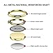 Finger Ring Stand, KuGi 360 Degree Rotation Zinc Alloy phone stand holder Car Mount Phone Ring Grip For iPhone 7 7s 6s Plus 5s Galaxy S8 S8 Plus ipad etc. smartphones and Tablets. (Gold)
