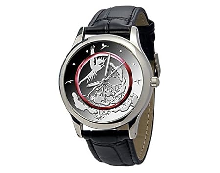 Leder-Armbanduhr TROPISCHE ZONE mit passendem Design zur neuesten 5-Euro-Münze 2017