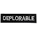 SpaceAuto 3D Embroidery Deplorable Military Tactical Morale Badge Emblem Hook & Loop Patch 3.94