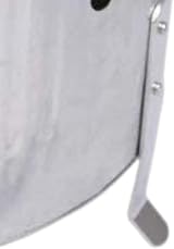 Trendi 90 Litre Galvanised Metal Incinerator Garden Rubbish Burner view 5
