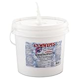 2XL L100 Antibacterial Gym Wipes, 6 x 8, Fresh Scent, 700 Wipes per Bucket (Case of 2 Buckets)