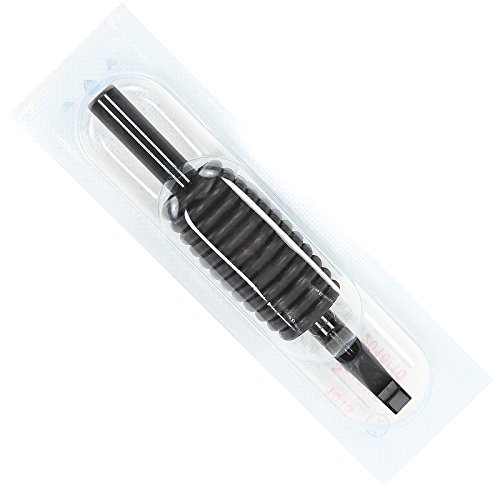 20 pcs. 13 Flat Disposable Tattoo Tubes with Tips & 1 in. Gel Grips - 13FT - Thumbnail 3