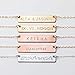 MignonandMignon A Roman Numerals Wedding Date Necklace Engraving Special Personalized for Her - 4N-RN