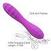 HoozGee Vibrator Sex Toys 7 Vibrating Mode Settings Stimulate Clitoris Vagina U A Point G-spot with 40℃ Constant Temperature Heating Function (Purple)