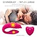 Hands Free USB Waterproof Massage Vibrating Buttêrfly Adult Toys for Womens and Couples Pleasure Games Play Electric Vibrartõr Wearable Toys for Womenthumb 2