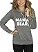 Ezcosplay Cute Mama Bear Tshirts Letter Print Long Sleeve Sweatshirt Loose Pullover Tops