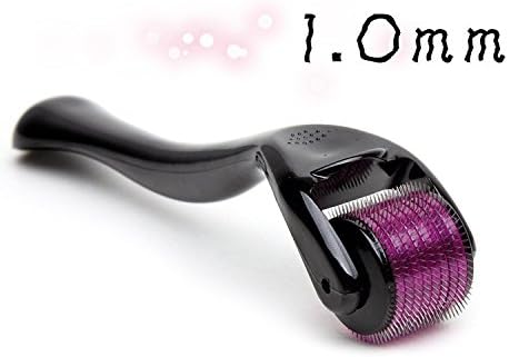 JonhTech New 540 Micro Needles Titanium Microneedle Derma Roller Needle Skin Care, 1.0 systerm mm
