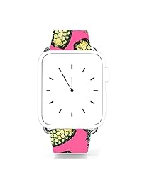 correa de piel 42 mm., Apple reloj de piel genuino de reemplazo iWatch de diseño de la bandera
