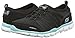 Skechers Sport Women's Gratis Fashion Sneaker (7 B(M), Black/Aqua)