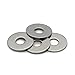 HIFROM 100pcs M8 Flat Washers 304 Stainless Steel Metric Flat Washers Set Replacement for Bolt Screw (M8X16X1.6mm)