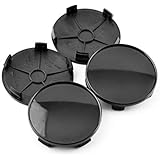 4 pcs 69mm Black Wheel Center Caps Base