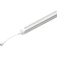 LEDMyplace 40W T8 6 Feet V-Shape LED Freezer/Cooler Tubes, 180°, 100-277 Voltage, 5000K Daylight White, Clear Lens, 4800 Lumens, Commercial for Supermarkets Freezer, Grocery Stores, Shop