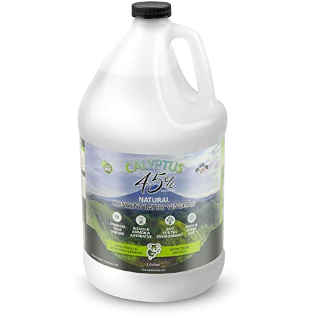 45 Pure Vinegar 9x Stronger Than 100 Natural Concentrated Cleaner Home, Garden eBay