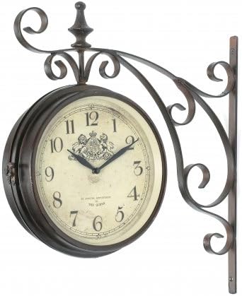 Victoria Station Double Sided Wall Clock London