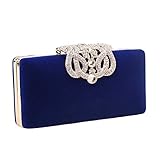 Cocoly Womens Evening Cocktail Wedding Party Bag Clutch Purse Wallet Handbag Decorative drill