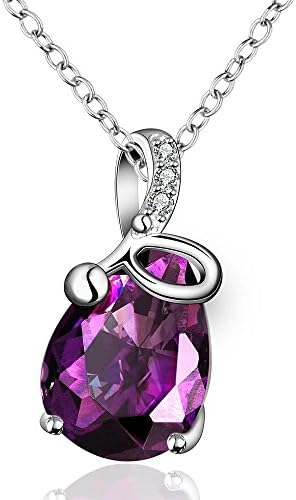 Fashion Women Charms Jewelry Zircon Platinum Plating Twisted Singapore Chain Classic Drops Of Water Pendant Necklaces