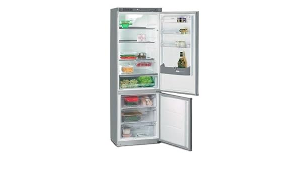 Edesa METAL-F337 Independiente A+ Acero inoxidable nevera y ...