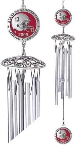 Heritage Metalworks WC10465ER University of Alabama National Champions Wind Chimes
