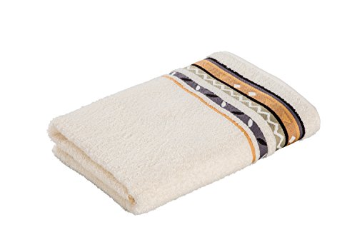 Möve frottana Country hand towel 50 x 100 cm, 100% cotton, ivory — image 1