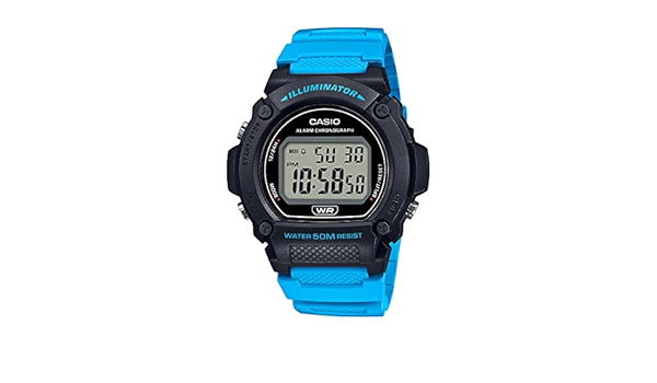 Casio W219H-1 Sports Digital Watch (30262121) - Online Jewellery And  Watches | Grahams Jewellers