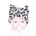 Baby Hats,Canserin Newborn Hospital Leopard Flower Hat (Black)