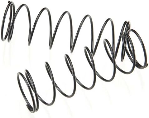 Associated 89292 Front Spring 3.3lb 16mm Black RC8 (2), 89292