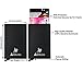 Albuss Minimalist Metal Wallet – Ultra Slim Credit Card Holder With Anti-Theft RFID Blocking Technology – Front Pocket Wallet With Automatic Pop-Up Sliding – Adhesive Cell Phone Card Holder Included