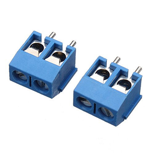 BephaMart 50pcs 2pins Printed Circuit Board Connector Block Screw Terminals Shipped and Sold by BephaMart - Thumbnail 3