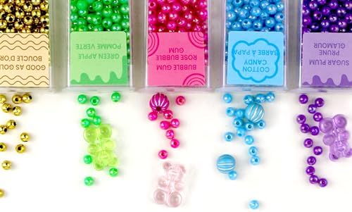 Creations - Taller de abalorios, crea joyas de abalorios, actividad creativa e idea de regalo para niñas a partir de 8 años, 04-2963