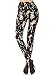 Leggings Depot Women's High Waisted Skull & Halloween Print Leggings-Full Length-R778, Urban Skull, One Size
