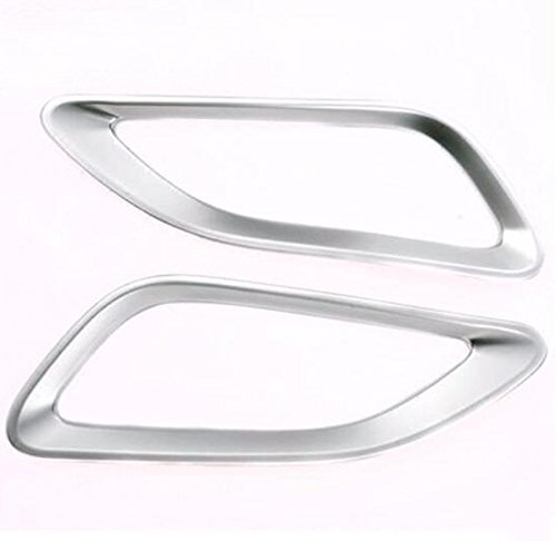 ABS Matte Car Interior Middle Console Gear Box Panel Decoration Frame Trim 2PCS FOR Jaguar F-Pace X761 2016-2018